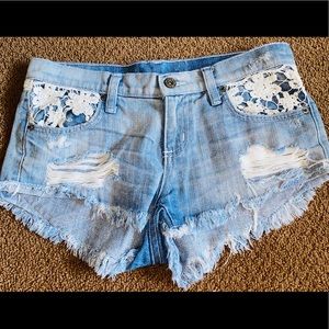 LF Low Rise Jean Shorts